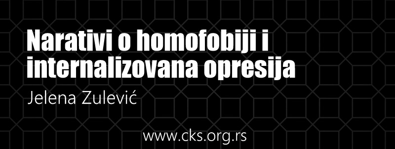 Narativi o homofobiji i internalizovana opresija TEKST
