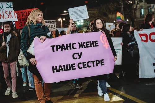 Protestni marš za prava žena „Dostojanstvo. Plata. Život!“ u Beogradu