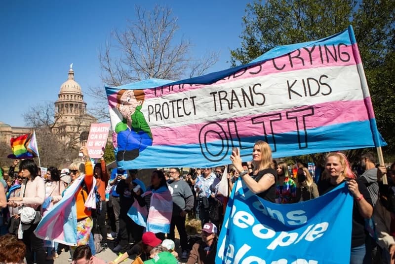 trans rights rally new mexico