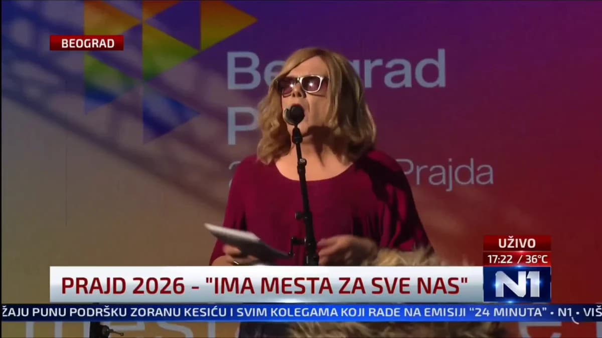 'Ima mesta za sve nas': Prajd šetnja u Beogradu za prava LGBTI+ zajednice