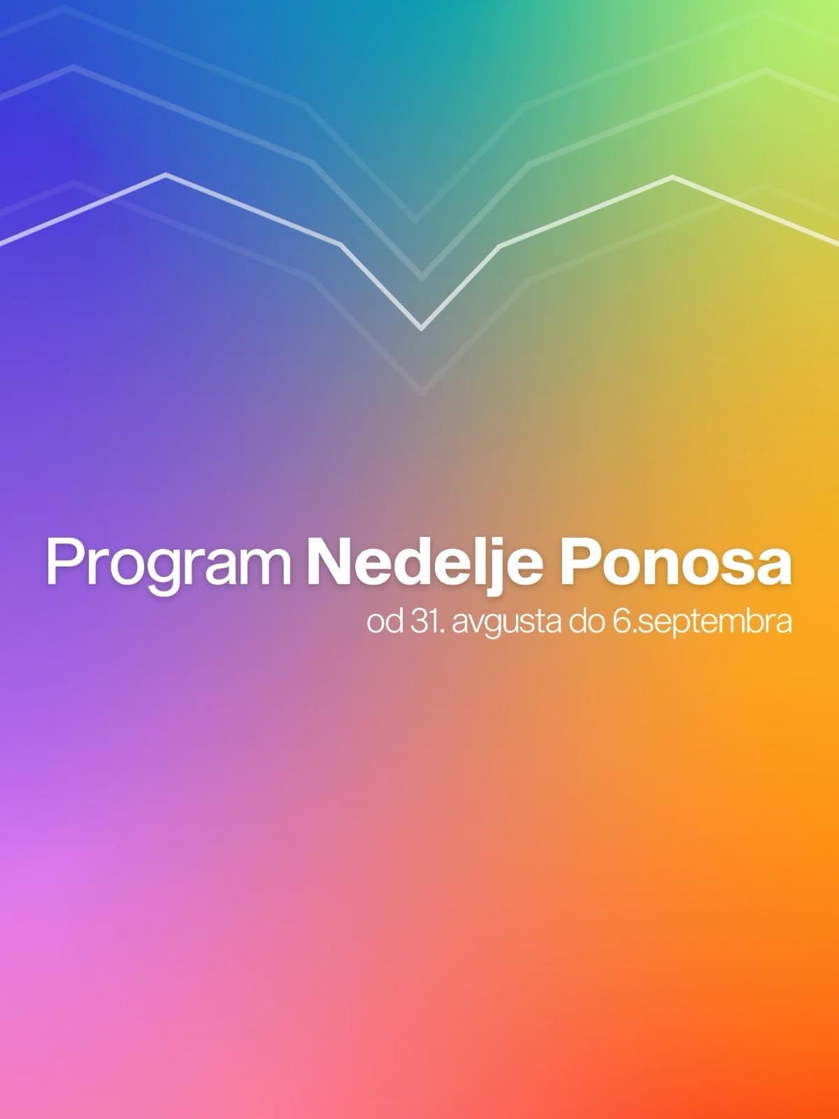Nedelja ponosa 2026: IMA MESTA ZA SVE NAS